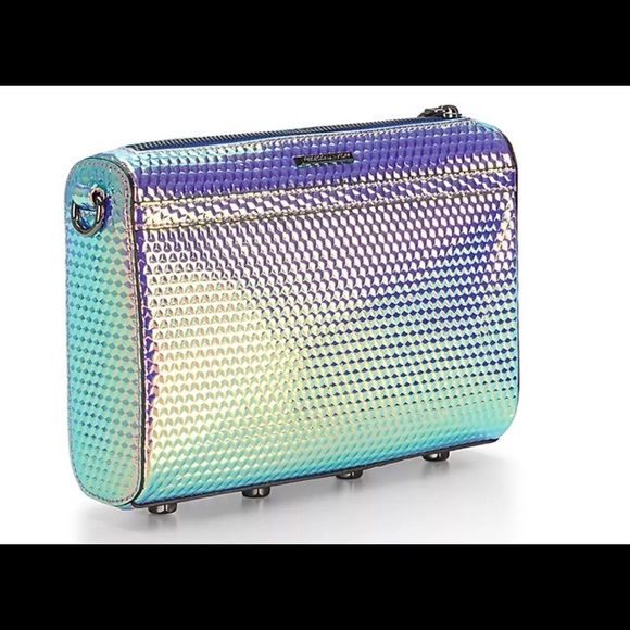 Rare NWOT Rebecca Minkoff Mac Hologram Iridescent - Picture 3 of 17